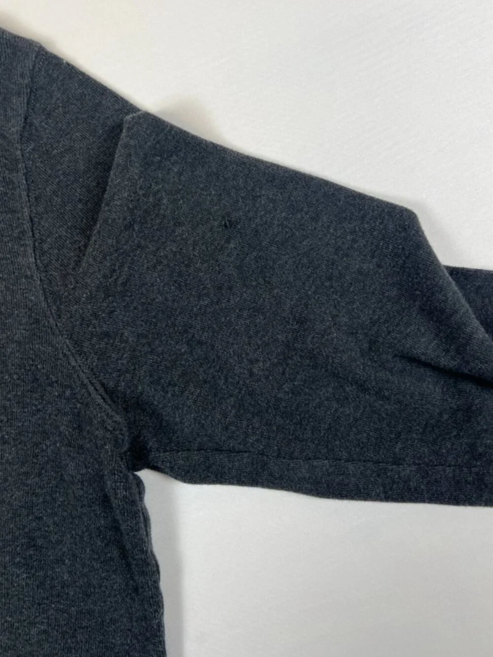 Polo Ralph Lauren Men Size L Estate Rib Half Zip Pullover Black Cotton Sweater - Picture 12 of 12